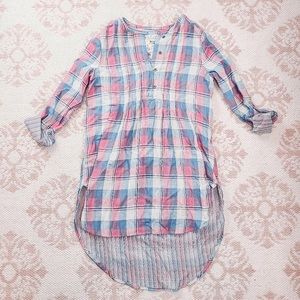 Anthropology flannel shirt